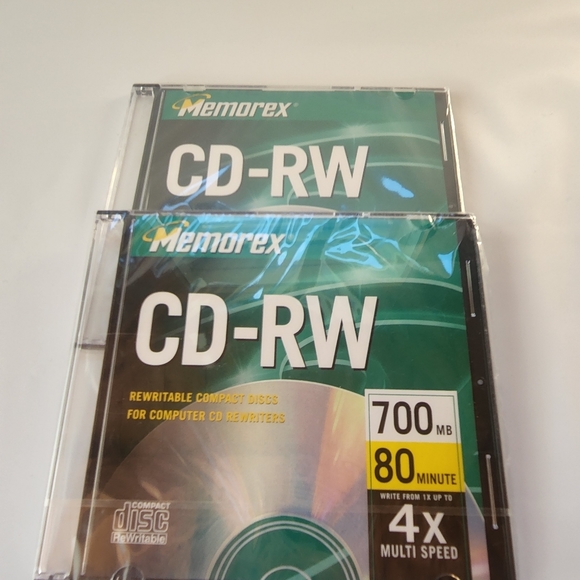 Memorex - CD-RW - 700 MB - 80 Mm - 4x -Mulri Speed - 2 Discs - Picture 2 of 7